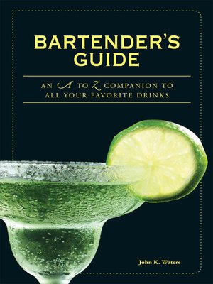 cover image of Bartender's Guide